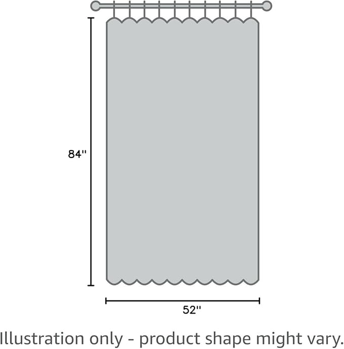 Window Light Gray Sheer Curtains 84 Inches Long 2 Panels Sheer Curtain Basic Rod Pocket Panel for Bedroom Children Living Room Yard Kitchen (Light Gray, 52" W x 84" L | 2 pcs)