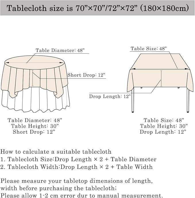 ShinyBeauty Square Tablecloth 72x72-Inch Sequin Tablecloth Overlay White Table Cover Sequined Table Cloths for Wedding White Shimmer Linen Square-Overlay for Cocktail/Cake/Dessert