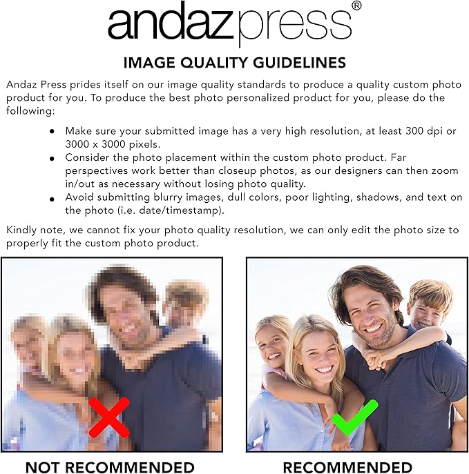 Andaz Press Bulk Photo Personalized Gift and Party Favors Collection, Favor Boxes, Custom Photo, 20-Pack