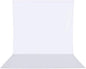 HEMMOTOP White Photo Backdrop, 6x9 ft White Background for Photography, Seamless Screen Backdrops for Photoshoot, Easter, Birthday Party, Video Recording, Photos, Projector (Backdrop only)