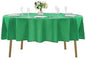 Cupuamon 70 inch Round Tablecloth Washable Polyester Table Cloth Decorative Table Cover for Wedding Party Dining Banquet（70 inch,Emerald）