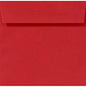LUXPaper Square Invitation Envelopes | Peel & Press | 7" x 7" | Ruby Red | 80lb. Text | 50 Qty