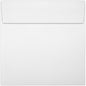 LUXPaper Square Invitation Envelopes | Peel & Press | 5 3/4" x 5 3/4" | White | 100% Recycled | 80lb. Text | 50 Qty