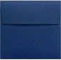 LUXPaper Square Invitation Envelopes | Peel & Press | 7" x 7" | Navy Blue | 80lb. Text | 50 Qty