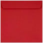 LUXPaper Square Invitation Envelopes | Peel & Press | 7 1/2" x 7 1/2" | Ruby Red | 80lb. Text | 50 Qty