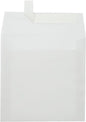 LUXPaper Square Invitation Envelopes | Peel & Press | 6 1/2" x 6 1/2" | Clear Translucent | 30lb. Text | 50 Qty
