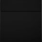LUXPaper Square Invitation Envelopes | Peel & Press | 5" x 5" | Midnight Black | 80lb. Text | 50 Qty