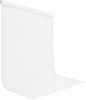White Screen Backdrop for Photography 6x9ft Zoom Meeting, Game Live Steaming Photo Studio Shooting Props High Density Fabric Background