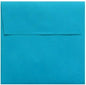 LUXPaper Square Invitation Envelopes | Peel & Press | 7" x 7" | Pool Blue | 80lb. Text | 50 Qty