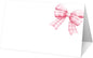 25 Bow Place Cards for Table Seating, Watercolor Wedding Name Place Card, Tent Cards for Birthday Bridal Shower Baby Shower Reception Dinner Party Decorations -A24