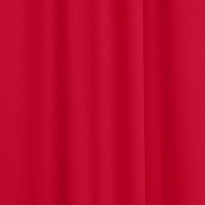 AK TRADING CO. 10 feet x 10 feet Polyester Backdrop Drapes Curtains Panels with Rod Pockets - Wedding Ceremony Party Home Window Decorations - RED (DRAPE-5x10-RED) (Pack of 24)