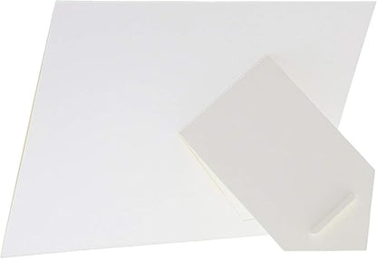 Juvale Cardboard Picture Frames - White Easel Back Display - Customizable Craft Supplies & Photo Displays - Bulk Picture Frames 30-Pack - White, 5 x 7 in