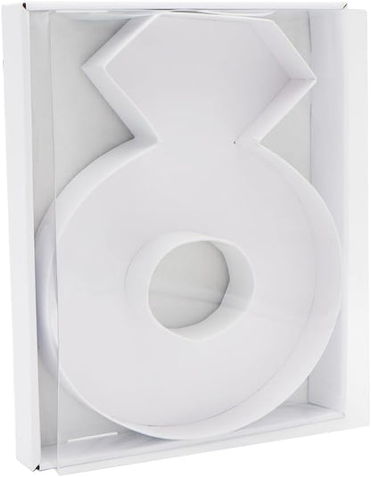 12" Fillable Cardboard Letter Charcuterie Gift Cupcake Box With Cover Sweets Packaging (RING)