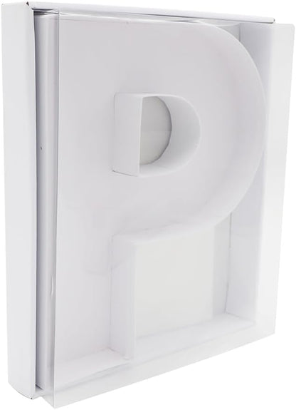 12" Fillable Cardboard Letter Charcuterie Gift Cupcake Box With Cover Sweets Packaging (P)