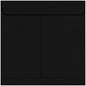LUXPaper Square Invitation Envelopes | Peel & Press | 8 1/2" x 8 1/2" | Midnight Black | 80lb. Text | 50 Qty