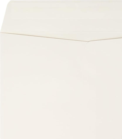 LUXPaper Square Invitation Envelopes | Peel & Press | 8" x 8" | Natural | 70lb. Text | 50 Qty