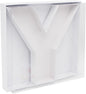 12" Fillable Cardboard Letter Charcuterie Gift Cupcake Box With Cover Sweets Packaging (Y)