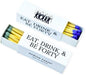 Customizable Birthday Matchboxes – Set of 10 – Fun Birthday Design – Colorful Matchsticks – Perfect for Birthday Favors (2" Matchsticks, Birthday #2)