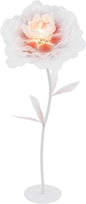 Wedding Giant Electric Artificial Flower, Auto Blooming Artificial Flowers with Lights, Large Peony Electric Flower Decor with Auto Open/Close for Home Wedding Party Decoration, Pink