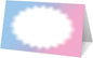 25 Color Gradient Place Cards for Table Seating, Pink Blue Wedding Name Place Card, Tent Cards for Birthday Bridal Shower Baby Shower Reception Dinner Party Decorations -A03