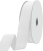 1-1/2" X 100 Yards White Grosgrain Ribbon, Premium Grosgrain Ribbon for Sewing, Gift Wrapping, Bow Making, Wedding Decor, Wrapping and More (White)