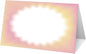 25 Color Gradient Place Cards for Table Seating, Pink Yellow Wedding Name Place Card, Tent Cards for Birthday Bridal Shower Baby Shower Reception Dinner Party Decorations -A04