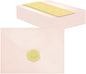 50 PCS Pearl Pink A7 Envelopes with Stickers, Shimmering 5x7 Envelopes for Invitations, Great for Wedding Invitation Cards, Birthday RSVP, Graduation, Baby Shower 5.25 x 7.25 inches