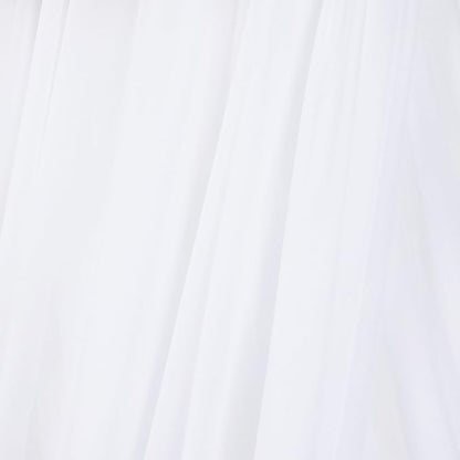 MLMC White Wedding Arch Draping Fabric 2 Panels 29" x 20 FT Extra Long Gauze Drapes Sheer Backdrop Curtains 6.6 Yards Outdoor Drapery Panels for Wedding Church Ceremony Ceiling Decoration