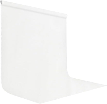 White Portrait Backdrop 8x10ft Zoom Meeting, Game Live Steaming and Photo Studio Shooting Props