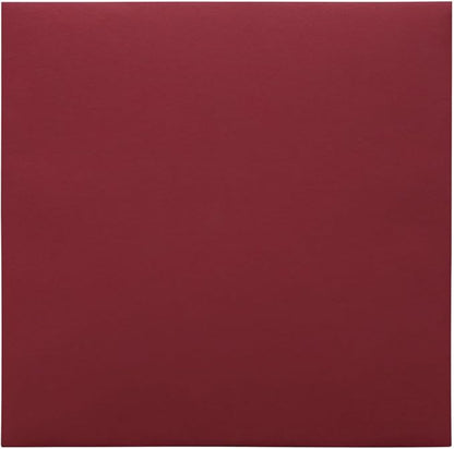 LUXPaper Square Invitation Envelopes | Peel & Press | 5" x 5" | Holiday Red | 60lb. Text | 50 Qty