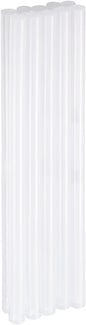HARFINGTON 10pcs Hot Glue Sticks 0.43" Dia x 10.63" Long EVA Mini Hot Melt Adhesive Glue Stick for Hot Melt Gun Wood Plastic Glass Flowers Fabrics Foam, Clear