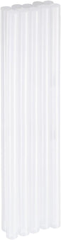 HARFINGTON 10pcs Hot Glue Sticks 0.43" Dia x 11.81" Long EVA Mini Hot Melt Adhesive Glue Stick for Hot Melt Gun Wood Plastic Glass Flowers Fabrics Foam, Clear