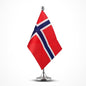 Norway Flag Norwegian Flags, Small Mini Norwegian Desk Flag, Used for Table Office Classroom Home Patriotic Events Decorations