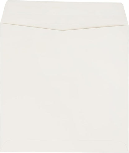 LUXPaper Square Invitation Envelopes | Peel & Press | 8" x 8" | Natural | 70lb. Text | 50 Qty