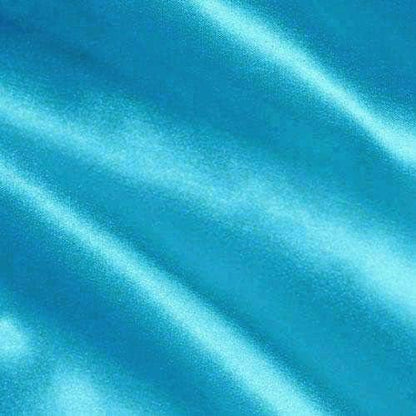 MDS Pack of 300 PCS Satin Chair Sashes Charmeuse Sateen Dining Chair Bows Ribbon Ties Back Sash for Wedding Party Birthday Home Hotel Restaurant Banquet Decoration (7 x 108 Inch, Turquoise)