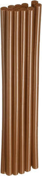 HARFINGTON 10pcs Hot Glue Sticks 0.28" Dia x 7.87" Long EVA Mini Hot Melt Adhesive Glue Stick for Hot Melt Gun Wood Plastic Glass Flowers Fabrics Foam, Brown