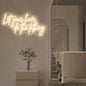 Let your hair do the Talking Neon Sign, Hair Salon Neon Beauty Room Decor, Beauty Salon Wall Sign Size:20 x 11inches