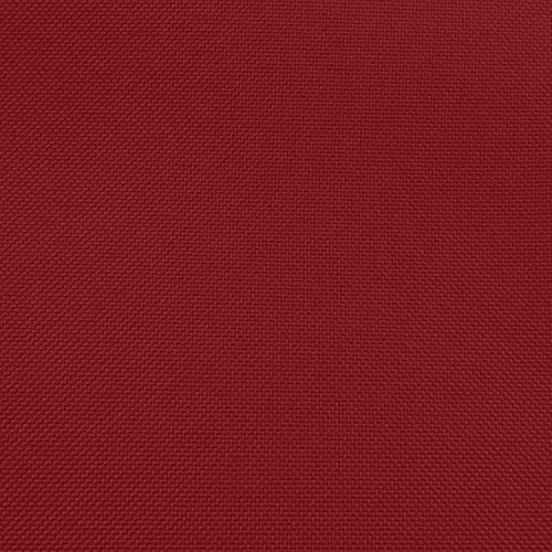 Ultimate Textile Pleat Polyester Fabric Table Skirt - Machine Washable Flame Resistant with Clips for Events, Weddings & Trade Shows, Cut & Sewn in Paterson, NJ - Holiday Red, 17' Shirred Pleat