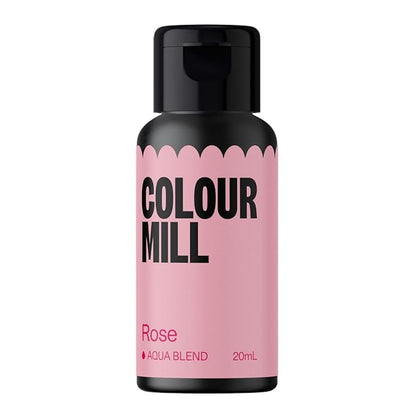 Colour Mill Aqua Blend Water-Based Food Coloring, 20 Milliliters Rose