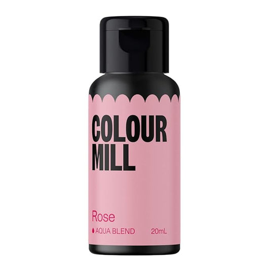 Colour Mill Aqua Blend Water-Based Food Coloring, 20 Milliliters Rose