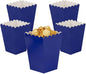 YESON Navy Blue Popcorn Boxes Mini Paper Popcorn Box for Party,Pack of 36