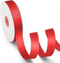 KMER LIFE 5/8 inch x 25 Yards Double Faced Polyester Red Satin Ribbon, Perfect for Gift Wrapping Very Suitable for Weddings Party Hair Bow Invitation Decorations and More