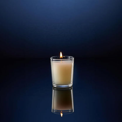 WGV Tea Light Votive Candle Holder 2.2x2.75, Clear Tiny Utility Cylinder Glass Vase, Small Planter Terrarium for Home Accent Decor, 1 Pc