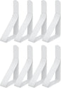 uxcell 8 Pack Tablecloth Clips, Stainless Steel Table Cloth Cover Clamps, 2.95" x 1.77" Windproof Holder Clips for Home Party Picnic Wedding Camping Dining Tables, White