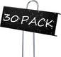 30 Pack Metal Plant Labels for Outdoor Garden Waterproof Plant Markers, Labels Garden Markers for Seedlings Herbs Vegetable Greenhouse Gifts with Pen - Black