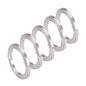 Fashewelry 3mm Aluminum Flat Wire Silver 82Ft Bendable Nose for Face Masks Soft Craft for Winding Beads Jewelry Making