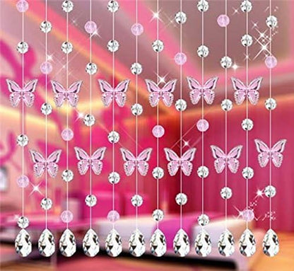 Fushing 20Pcs Chandelier Crystals, Clear Teardrop Crystal Chandelier Pendants Parts Beads, Hanging Crystals for Chandeliers (38mm, Clear)