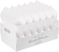 PATIKIL Wedding Confetti Cones Holder Box, 30 Holes Confetti Stand Tray Box Petals Flower Holder for Party Engagement Holiday Birthday DIY Decoration, White