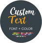 Custom Stickers for Weddings, Birthdays & Businesses - Personalized Labels with Your Logo - Waterproof, Fade and Heat Resistant - Pack of 100-1000 (Custom Text, 3 Inch)