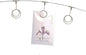 TFu Wall Hanging Photo Display, DIY Picture Photo Frame String with 12 Clips for Hanging Photos Notes and Artworks (Round Shape Clip)